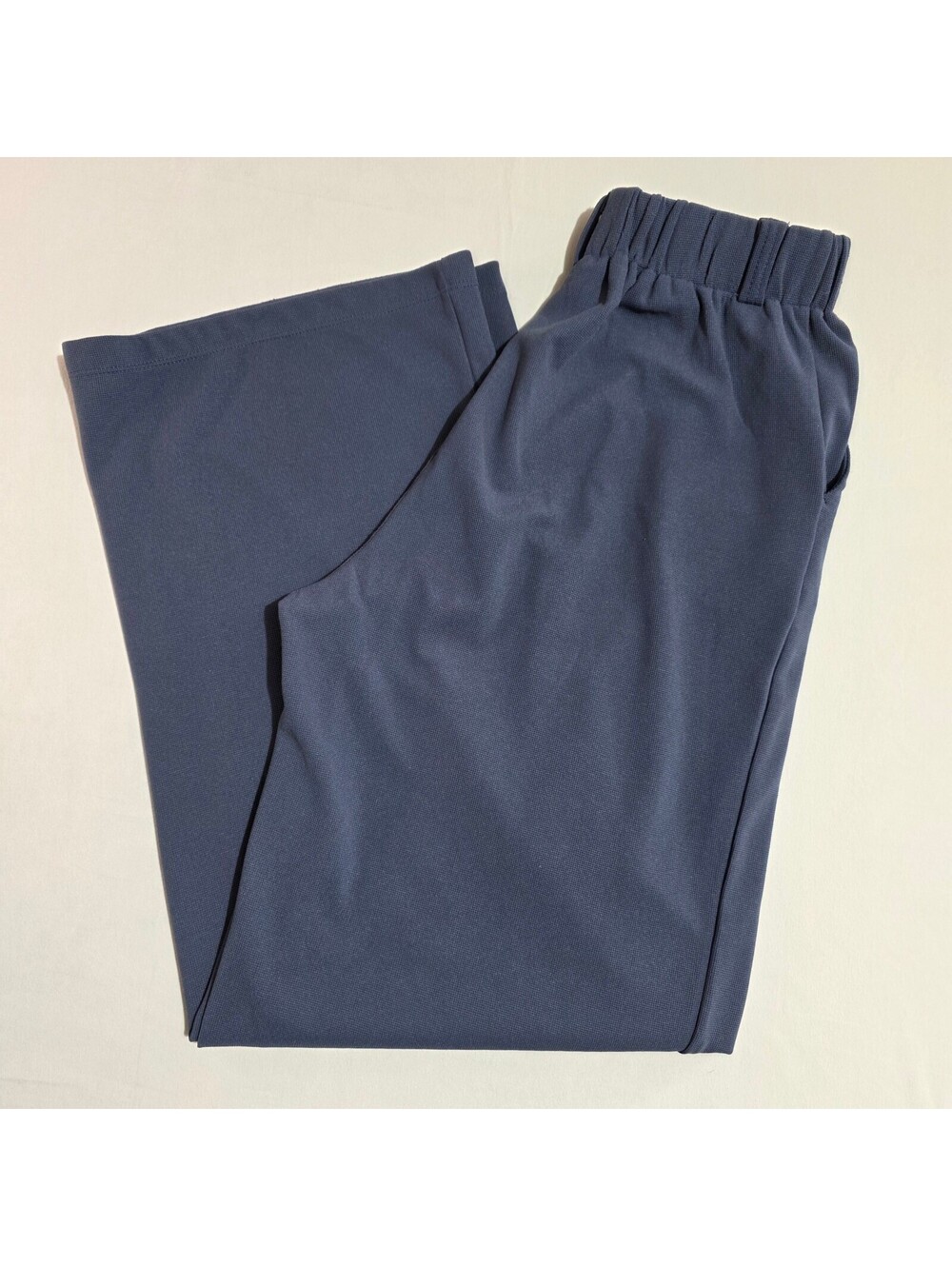 Halara Women's Tall Size S Navy Blue Wide Leg Pants with Elastic Waist